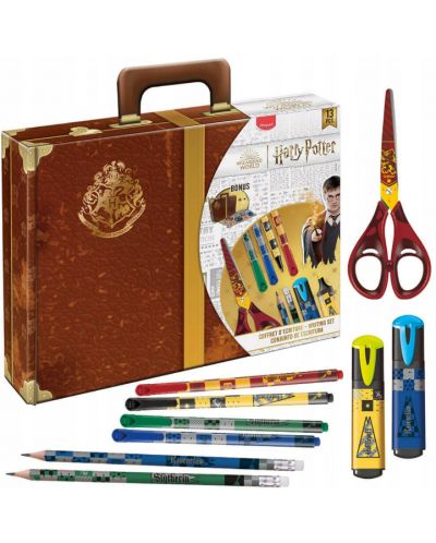 Комплект за рисуване Maped Harry Potter - 13 части, куфарче  - 2